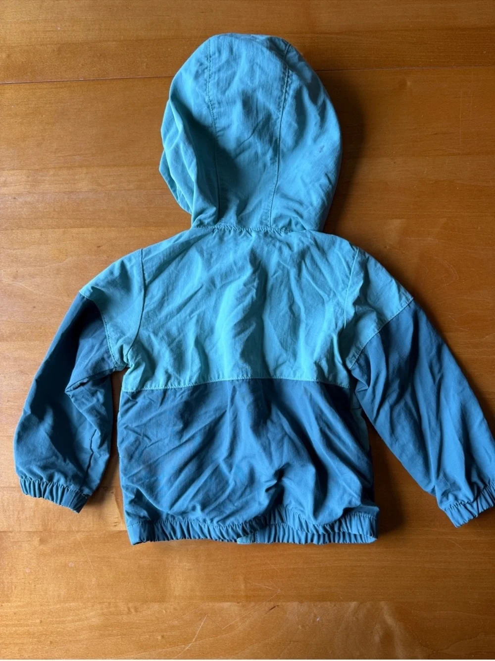 Carter’s Little Planet Hooded Windbreaker Jacket - Light Teal/Slate, 24 months